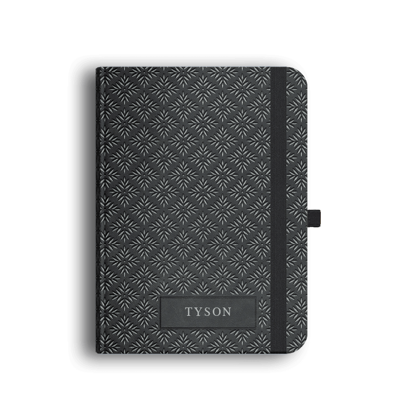 Burble Floral Leather Luxury Journal