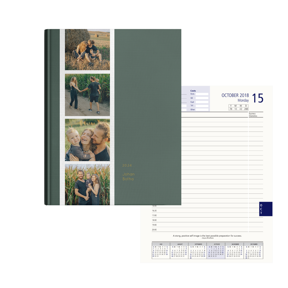 Show details for Photo Strip Diary A4