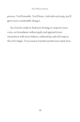 Show details for Bold Without Bluster