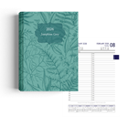 Show details for Blue Botanica Diary A5 
