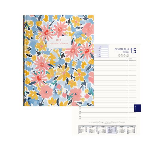 Show details for Flower Bomb Diary A4