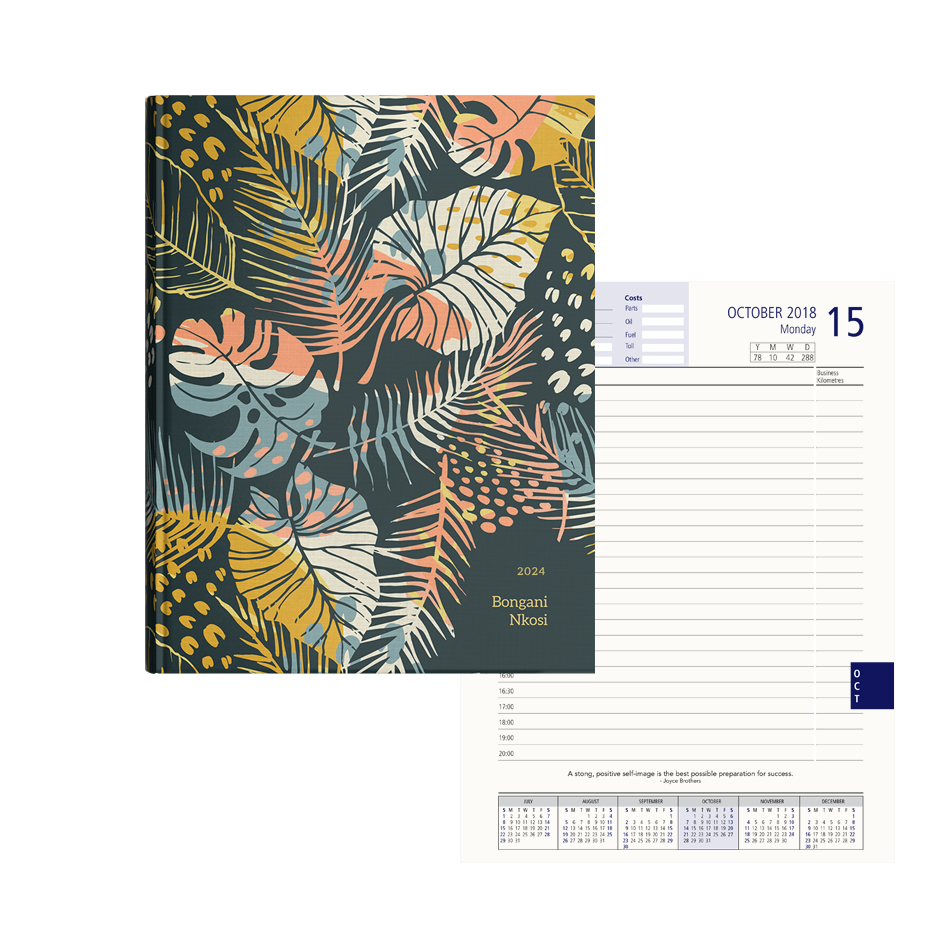 Show details for Tropical Bliss Diary A4