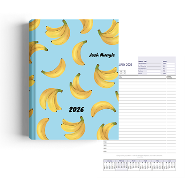 Show details for Go Bananas Diary A4
