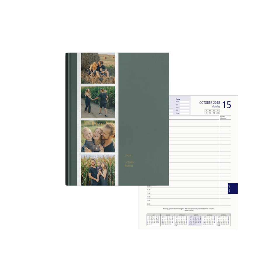 Show details for Photo Strip Diary A5 