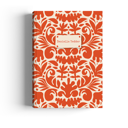Show details for Abstract Orange Journal