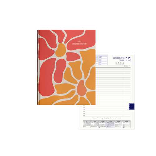 Picture of Groovy Flowers Diary A5 