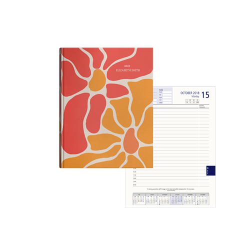 Show details for Groovy Flowers Diary A5 