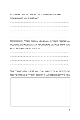 Show details for Mindful Moments Dream Journal 