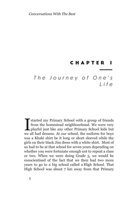 Show details for Conversations With The Best - Series 1