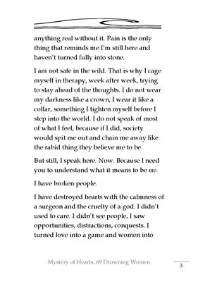 Show details for Mystery of Hearts, 69 Drowning Women