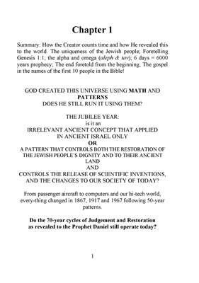 Show details for Israel is God's Timeline