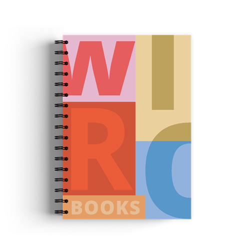 Show details for A4 Wiro Bound Book - Hard Cover Component