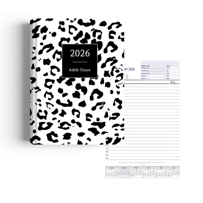 Show details for Snow Leopard Diary A5 