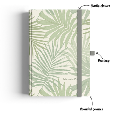 Show details for Under The Palms A4 Journal