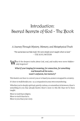 Show details for Sacred Secrets of God - The Book