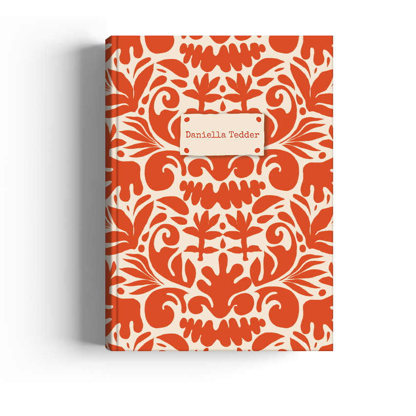 Show details for Abstract Orange Journal