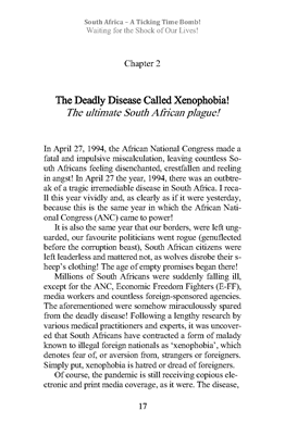 Show details for South Africa - A Ticking Time Bomb