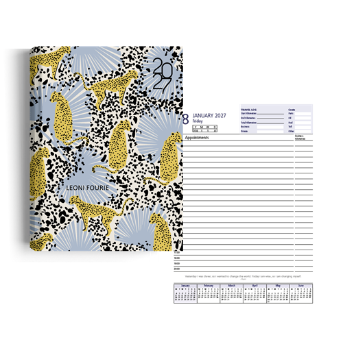 Show details for Cheetah and Spots Diary Management