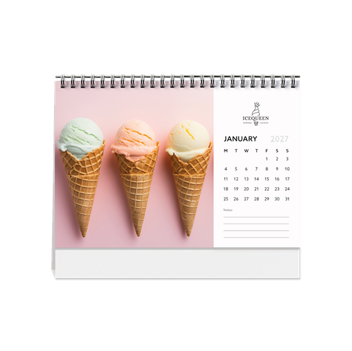 Show details for 2027 Desk Calendar - B