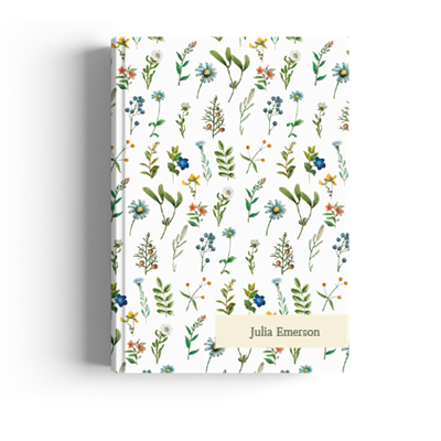 Show details for Mini Florals A4 Journal