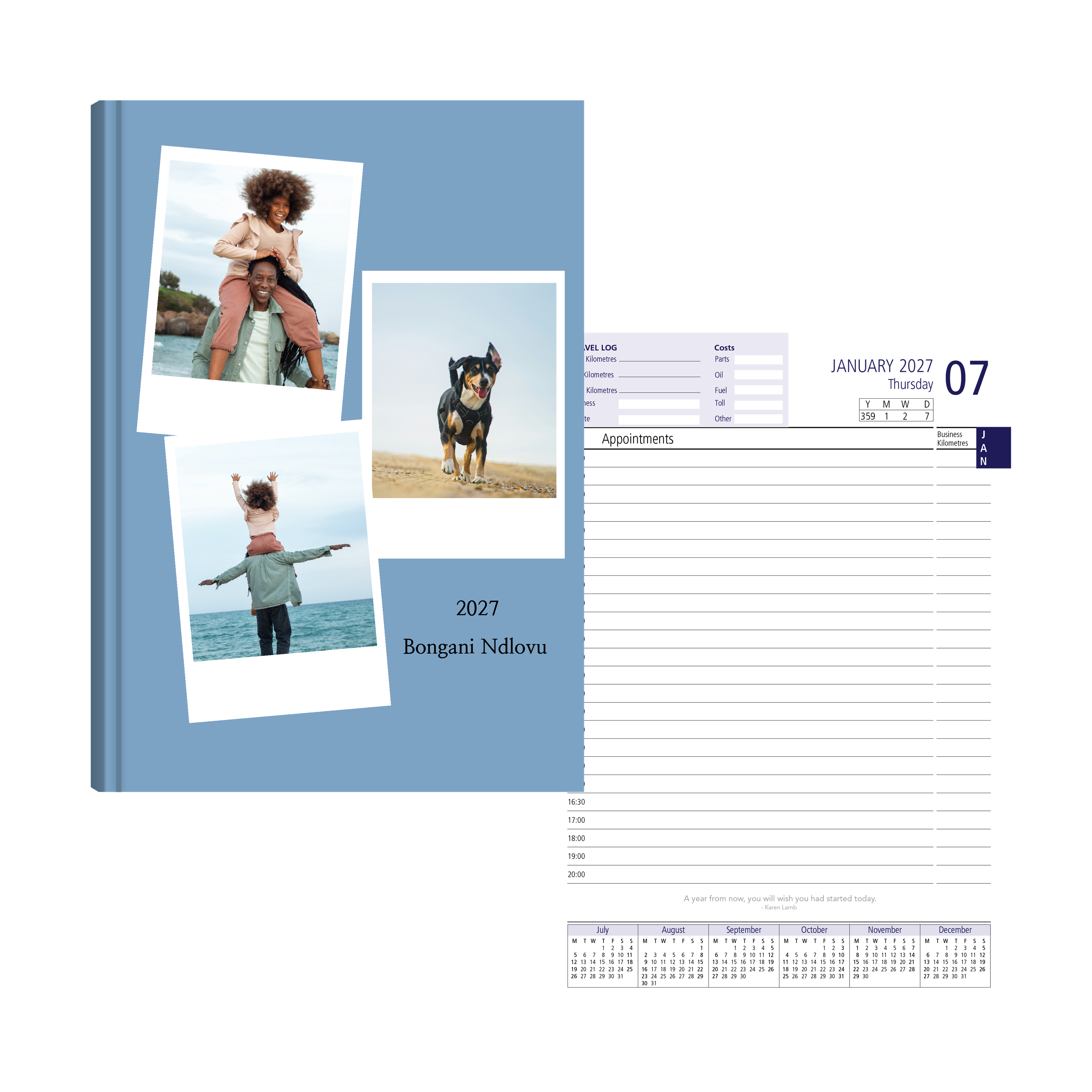 Show details for Polaroid Diary A5