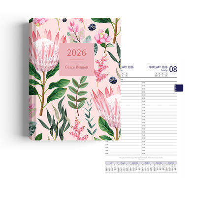 Show details for Protea Garden Diary A5 