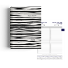 Show details for Zippy Zebra Diary A4