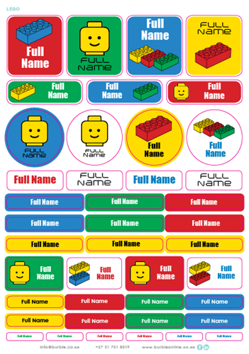 Show details for Lego Land Multi-Purpose Stickers