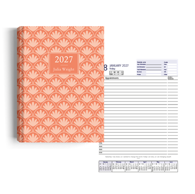 Show details for Deco Flower Diary A4