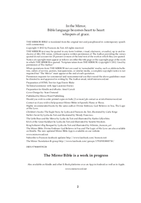 Show details for Mirror Bible (2024 Text Only Edition - Soft Cover)