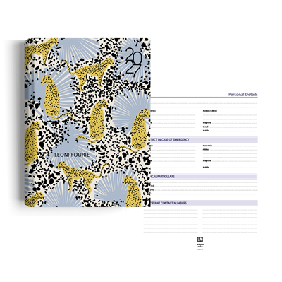 Show details for Cheetah and Spots Diary A5 