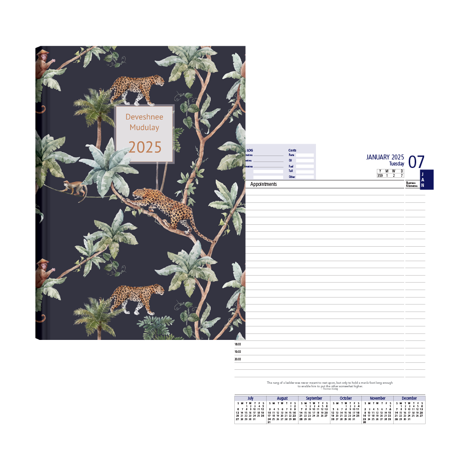 Show details for Jungle Climb Diary A5 