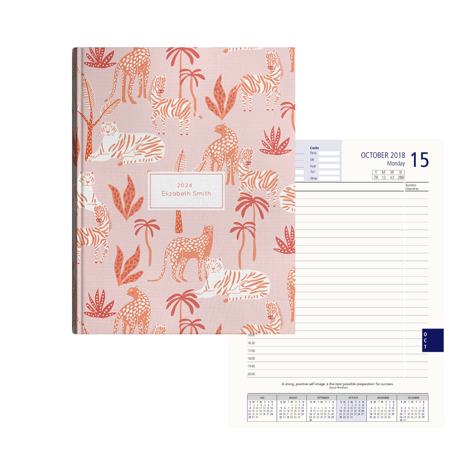 Show details for Sunset Savannah Diary A4
