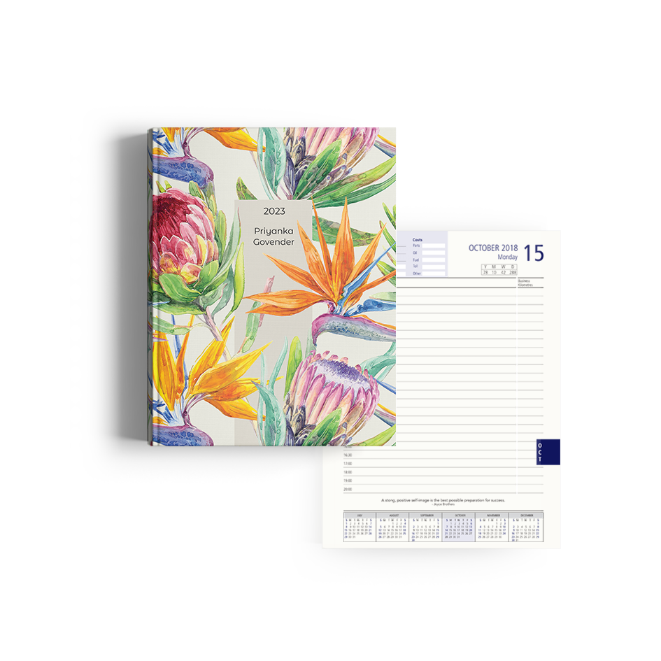 Show details for African Garden Diary A5 