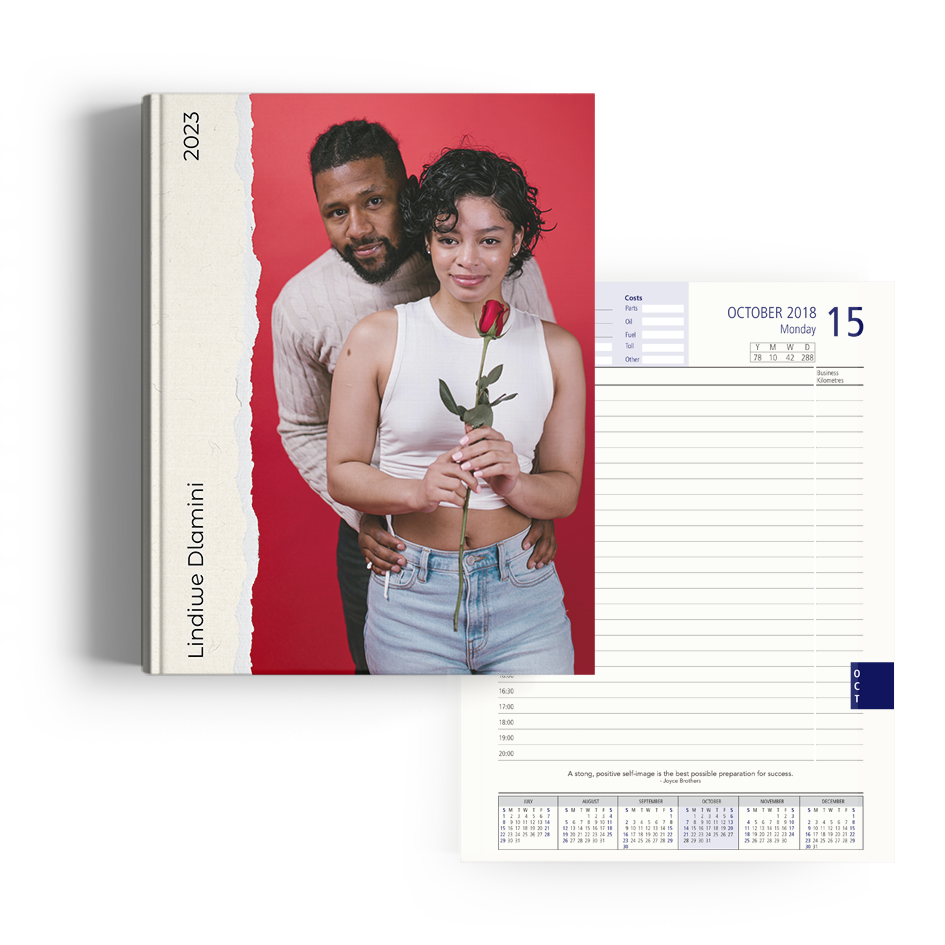 Show details for Torn Edge Diary A4