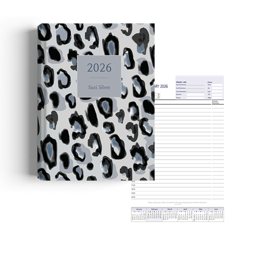 Show details for Lunar Leopard Diary A5 