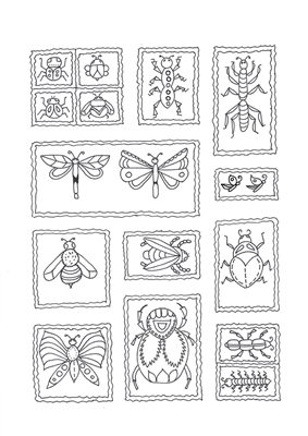 Show details for Homespun's Garden - Adult Colouring Book