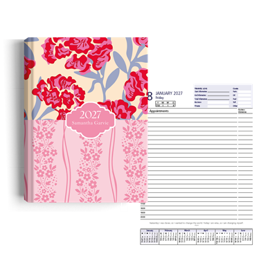 Show details for Pretty in Pink Diary A5 