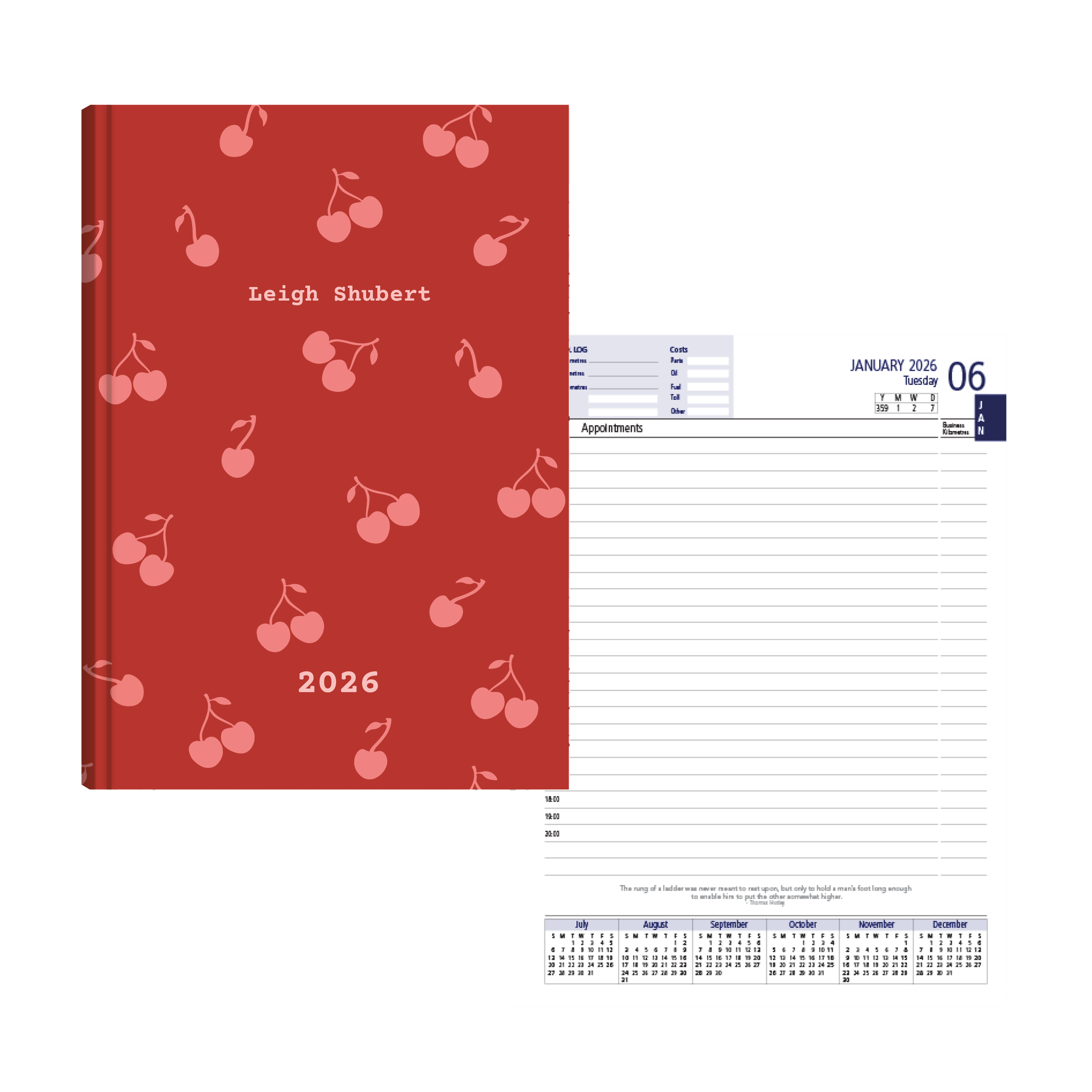 Show details for Cherry Sundae Diary Management