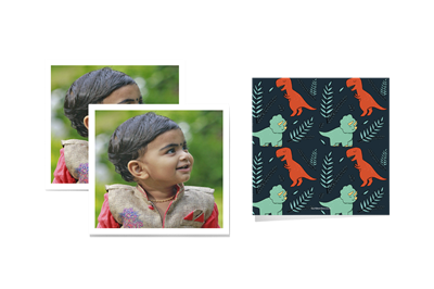 Show details for Memory Game - Blue Dinosaurs