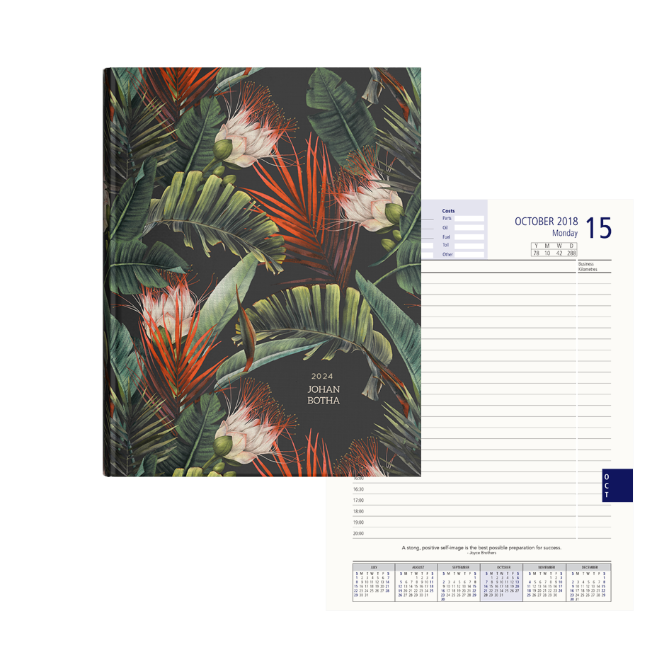 Picture of Jungle Fever Diary A4
