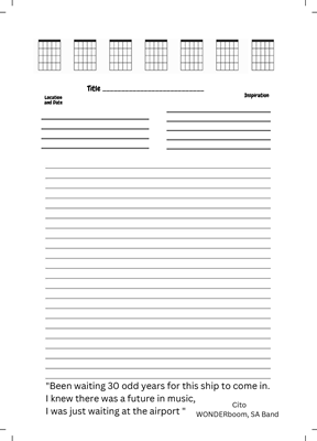 Show details for Songsmith's Notebook