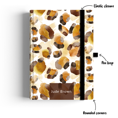 Show details for Wild Wash A4 Journal