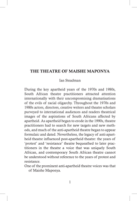 Show details for Doing Plays for a Change : Five Works