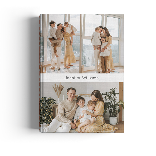 Show details for Large Photo Collage Journal