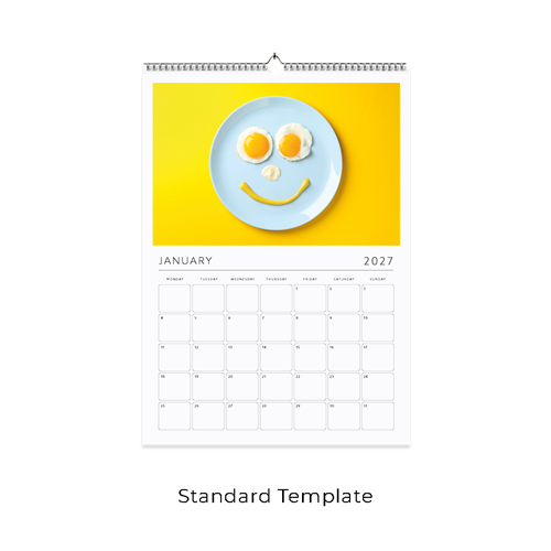 Show details for 2027 A4 Wall - 13 Leaf - A - Standard Template