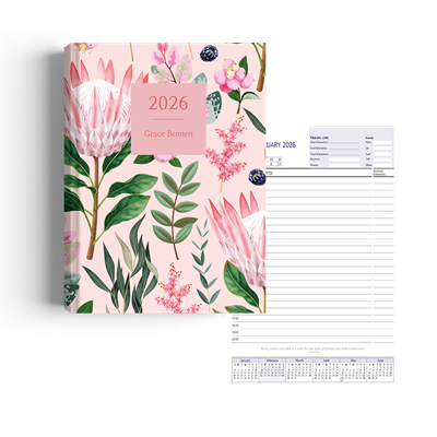 Show details for Protea Garden Diary A4