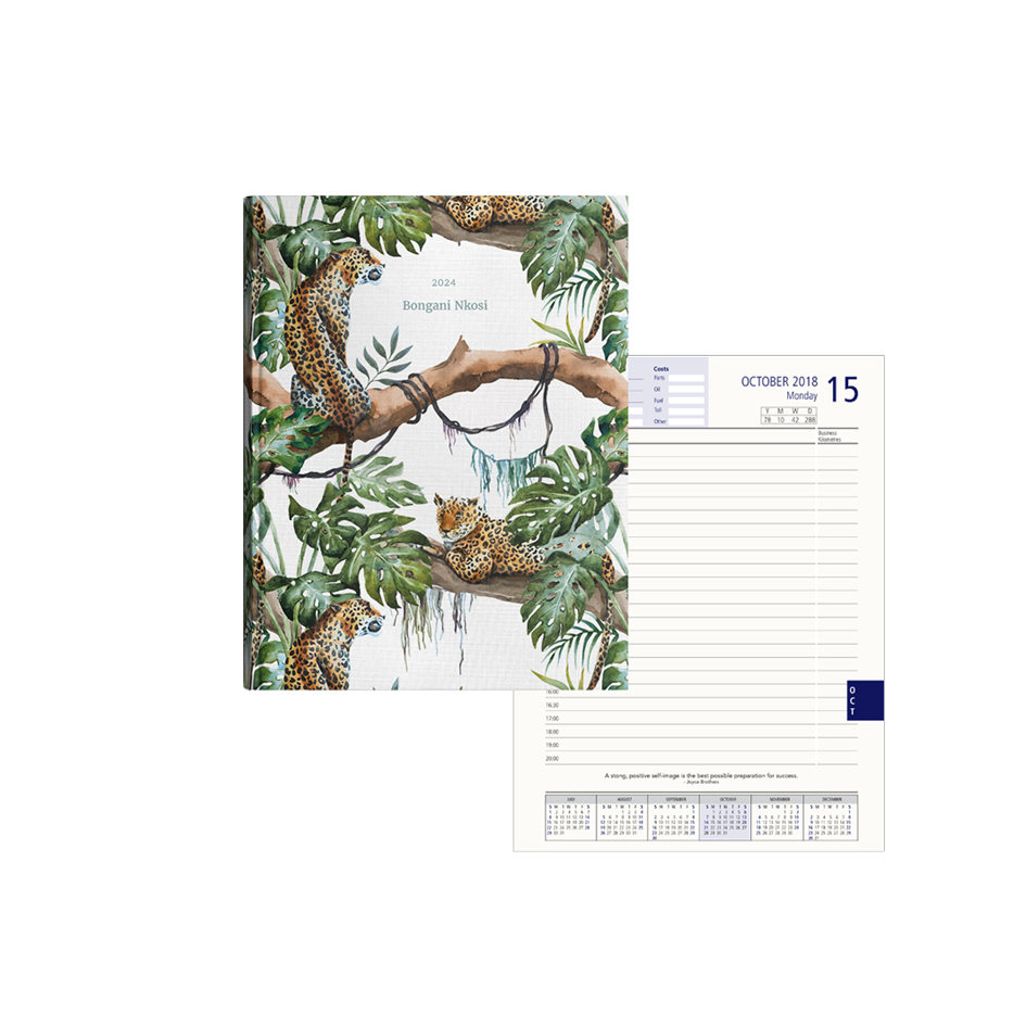 Show details for Delicious Leopard Diary A5 