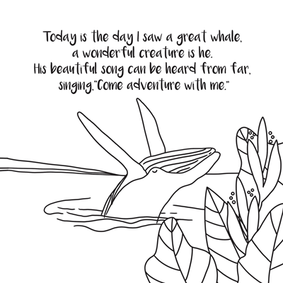 Show details for The Whale & Me (Colouring Book)
