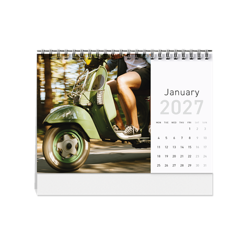 Show details for 2027 Desk Calendar - A